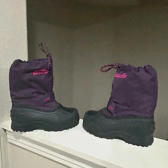 Artic Cat Other - Arctic Cat Purple Snow Boots Youth Size 1